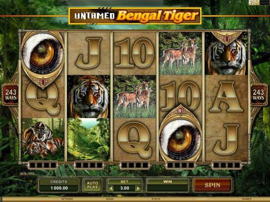 bengalpokies1 Untamed Bengal Tiger Pokies