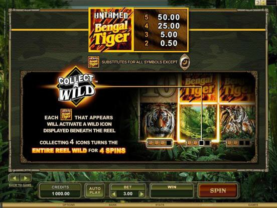 bengalpokies5 Untamed Bengal Tiger Pokies